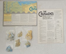 SPI The Crusades, Western Invasions of the Holy Land  ST&T game #70- 1978