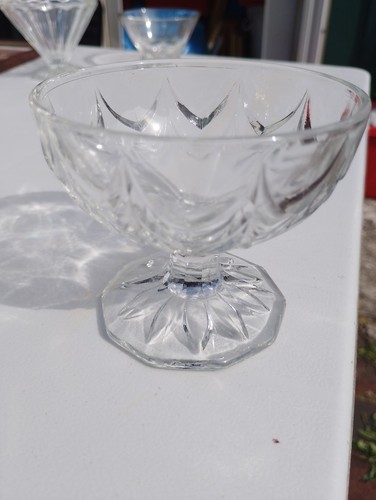 Glass vintage trifle - glass, bowl