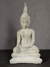 A Rare 19th century Antique Bronze Snow Buddha From Sapa  North Vietnam. 15Cm H.