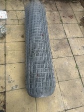 Galvanised Heavy Duty Welded Mesh for Stock and Animals 2m x 25 Metres Roll New