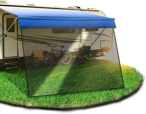 Awning sun shade screen - sun, 8'