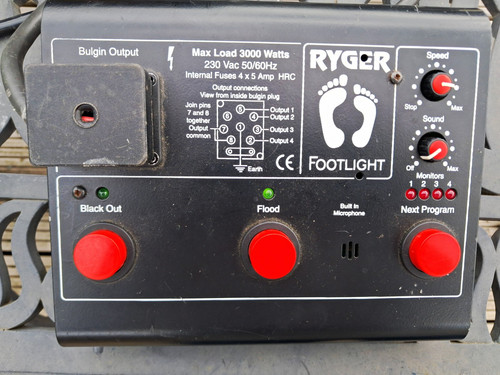Rygor footlight with flood - rygor,