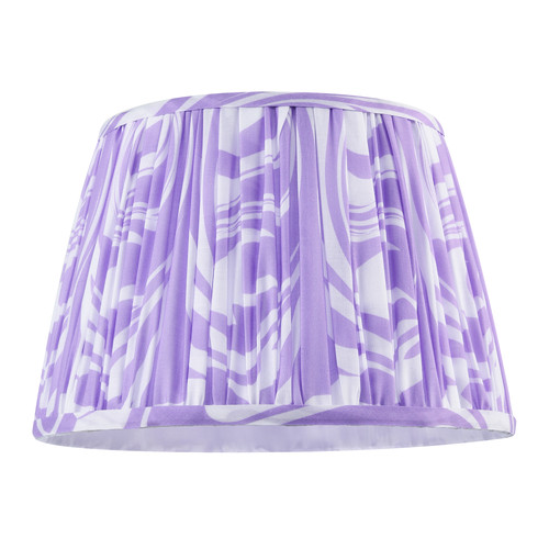 Modern lilac pleated cotton - modern,
