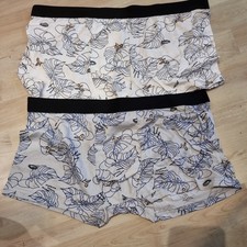 Mens Two Pack Breathable Quick Dry Boxer Type Briefs Size 34-36" Waist