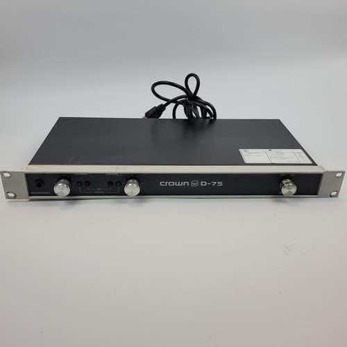 Crown vintage 2 channel - d-75, 2-channel