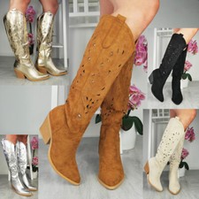 Cowboy Boots Shoes Ladies