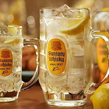 Suntory Kaku Highball Glasses