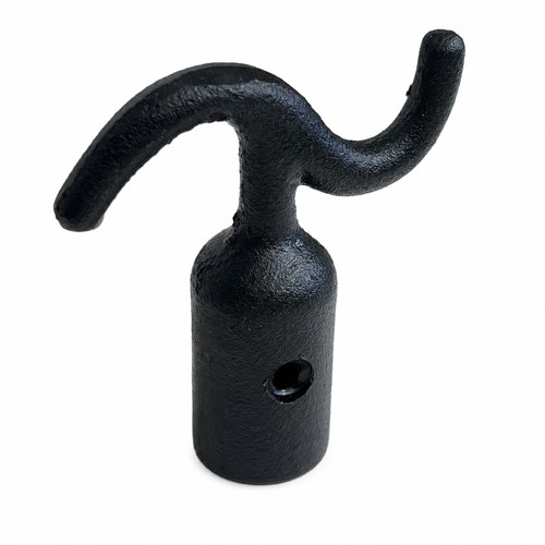 Cast metal window pole - metal,