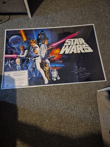 Hand signed dave prowse - hand, big
