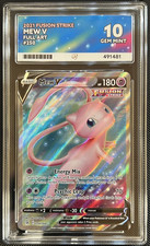 Pokemon Mew V 250/264 SWSH Fusion Strike ACE 10 GEM MINT - CC2