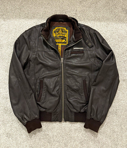 Superdry mens genuine leather - superdry,