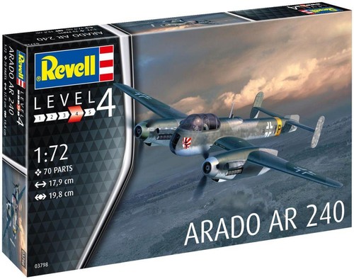 Revell scale arado ar - scale, ar-240