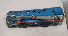 1950's WALT DISNEY MARX Wind-Up Locomotive Train Litho MICKEY MOUSE Goofy Donald