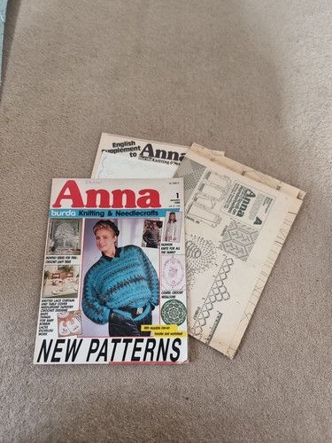 Anna burda knitting - burda, &
