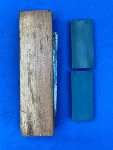 Vintage wet oil stones - vintage,