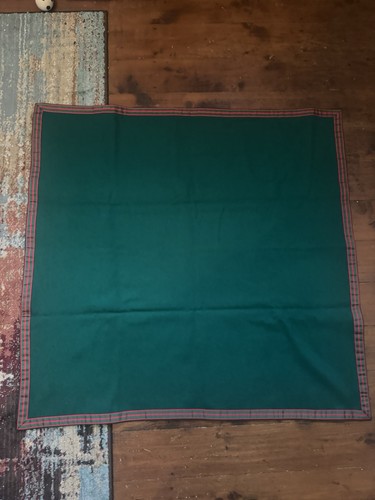 Green baize bridge - baize, table