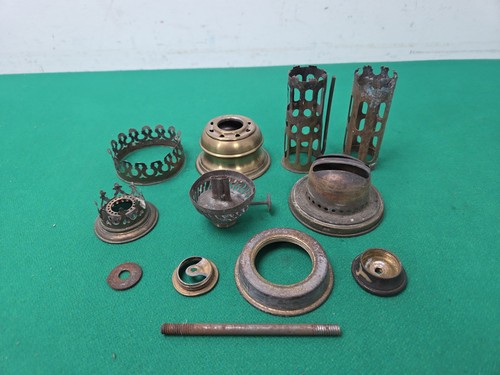 Vintage brass oil - brass,