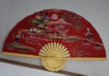 XL DECOR Chinese Fan Authentic