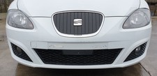SEAT LEON Mk2 1P 09-12 Complete Front Bumper with Grills Fogs Glacier White LS9R