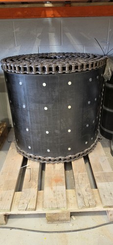 Volumetric mixer conveyor belt - mixer,
