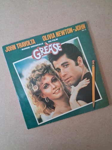 Vintage grease soundtrack - vintage, "grease"
