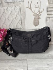 Black Kipling Cross Body Bag Shoulder Bag With Monkey Handbag