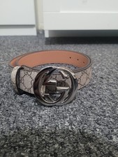 Gucci GG Belt In Beige with