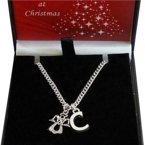 Guardian angel necklace with - guardian,