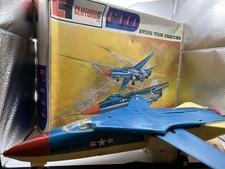RARE VINTAGE 1970's CLIFFORD TOYS F111 SWING WING FIGHTER BATTERY OPERATED BOXED