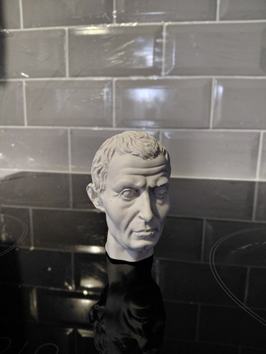Roman bust head julius - roman,