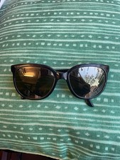 Vuarnet Pouilloux Blue Lens Black Frame Women’s Sun Glasses ￼