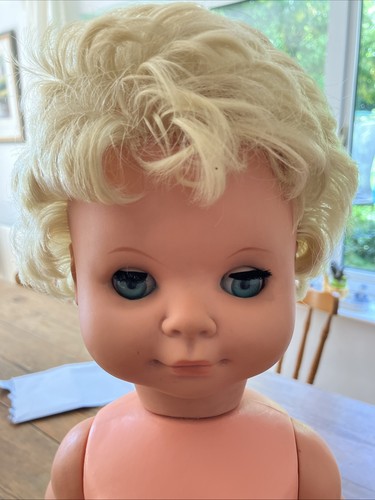 Vintage baby doll blonde - baby,