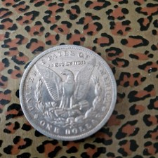 Silver Morgan Dollar 1890 In Nice Condition (New Orleans mint)