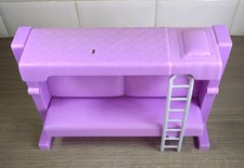Barbie Dream House Purple Sofa Bunk Bed Replacement - Read Description 