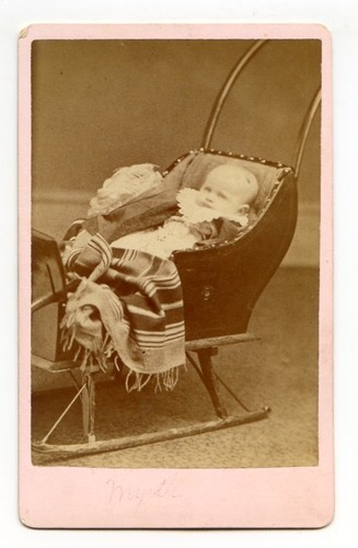 Baby pram sled sledge - baby,
