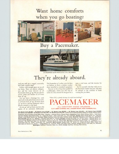 1966 paper pacemaker wood - 1966, ad