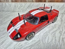 Thunder Tiger Tomahawk MX Ford GT .18 (3cc) 2 Speed 1/10 Nitro RC Car Running