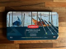 Derwent Watercolour Pencil EMPTY TIN Holds 72 Pencils