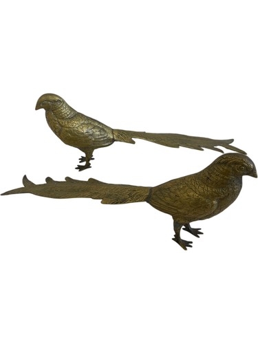 Vintage brass pheasant - vintage, brass?