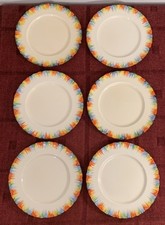 6 Vintage Grindley Art Deco