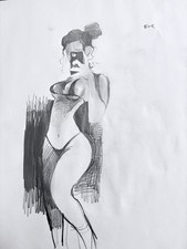 Pencil Drawing On 11”x14”