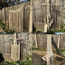 Macrame Bundle Wall Hanging XL Table Runner Photo Display & Backdrop Boho Decor