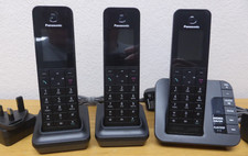3 x Panasonic KX-TGHA21E