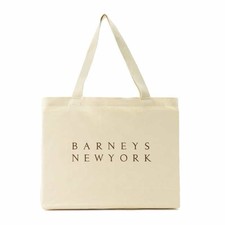 Barneys New York Logo Tote Bag (M) 2241590 Ivory