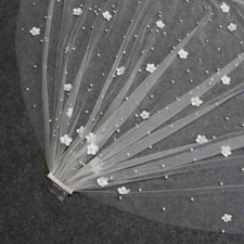 Pearls Wedding Veil with