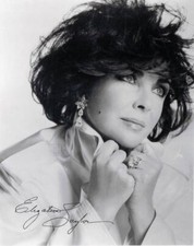 ELIZABETH TAYLOR Signed