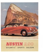 MIXED MAYFAIR POSTCARD AUSTIN ATLANTIC A90 CONTINENTAL SIZE VERY GD MINT