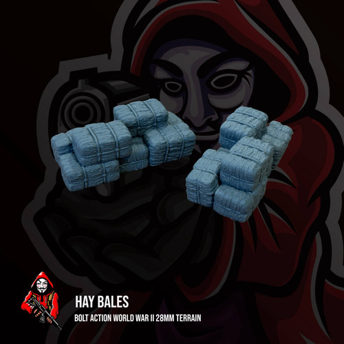 Hay bales bolt - hay, action