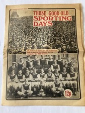 'THOSE GOOD OLD SPORTING DAYS' Sunday Mercury SPECIAL 1980s FREE POSTAGE (UK)