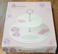 Porcelain Floral Cake Stand